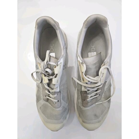On Cloud Running Cloudrift Speedboard Cloudtec Mens Sneaker White Grey US 14 - Picture 3 of 8